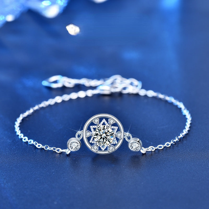 Moissanite bracelet
